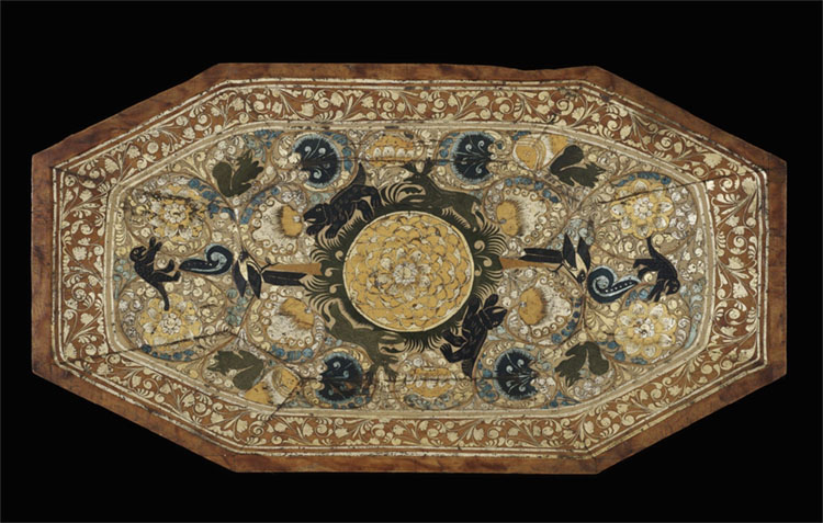 Top of an ornate box